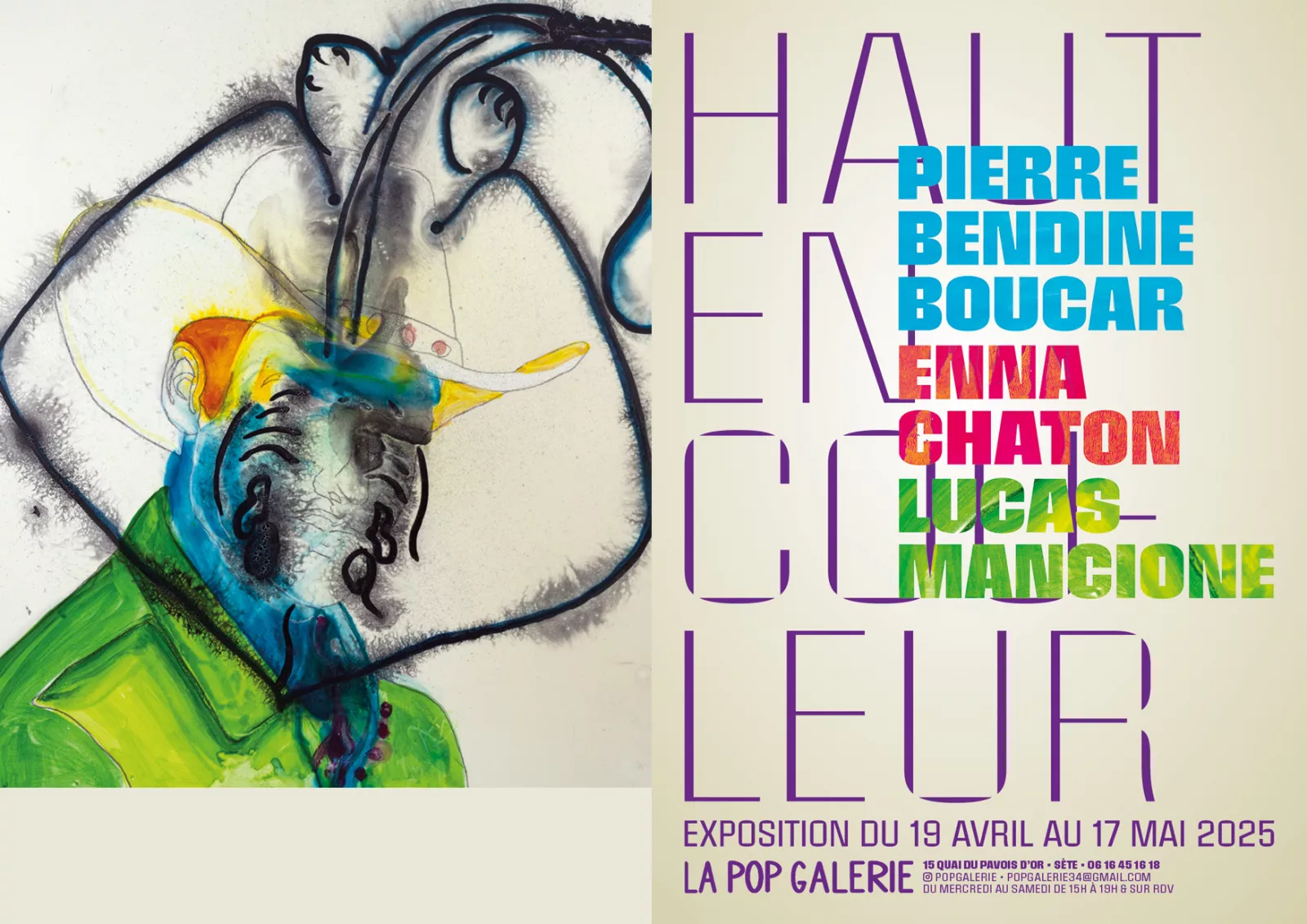 Pop Galerie - Haut en Couleurs