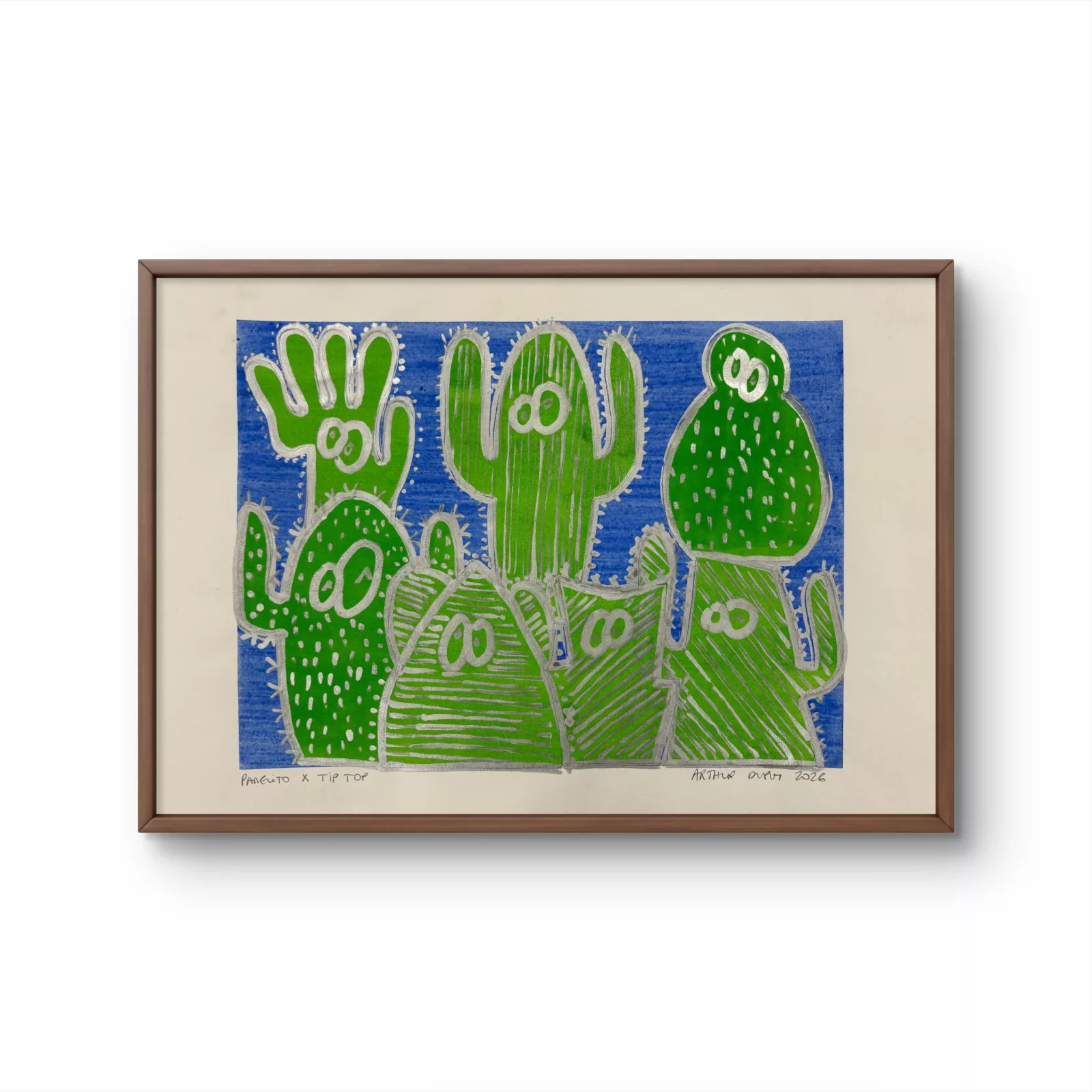 Arthur Dupuy X La CACTUSERIE by PAMELITO